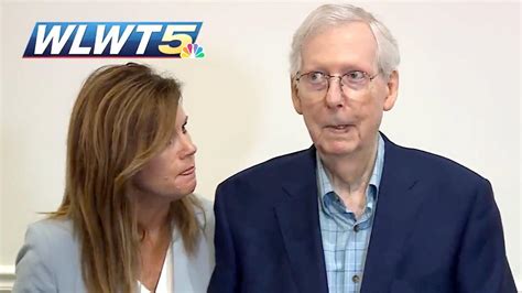 mitch mcconnell freezes on live tv